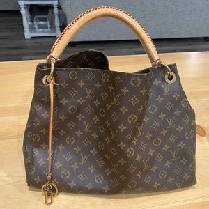 Louis Vuitton Artsy Handbag Monogram Canvas MM with box and duster